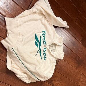 Forever 21 Reebok half zip pullover